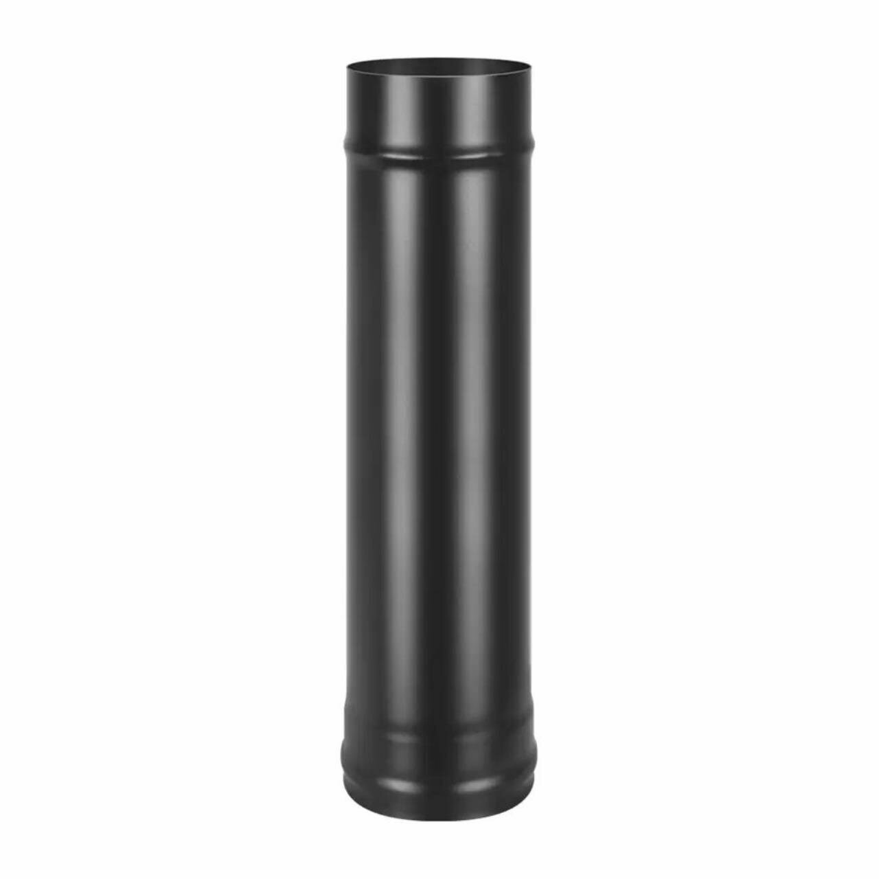 Труба BLACK  AISI 430 1 0мм   L 0 5м диаметр дымохода  115 мм