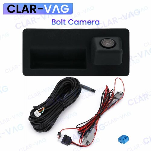 Автомобильная камера заднего вида CVBS динамическая траектория камера заднего вида с переключателем багажника для VW Golf MIB радиоприемник RCD330 RCD360 280B Bolt camera 3269₽