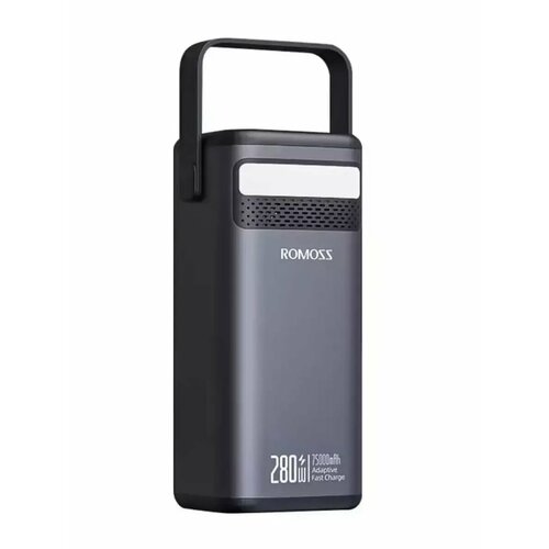 Внешний аккумулятор повербанк Romoss PMT75 LiFePO4 75000мАч 280Вт 14990₽