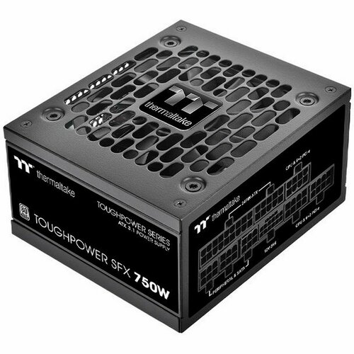 Блок питания ПК Thermaltake Toughpower SFX 750 /0750W/Fully Modular/Non Light/Full Range/Analog/80 Plus Platinum/EU/100% JP CAP/All Flat Cables/Gen 5