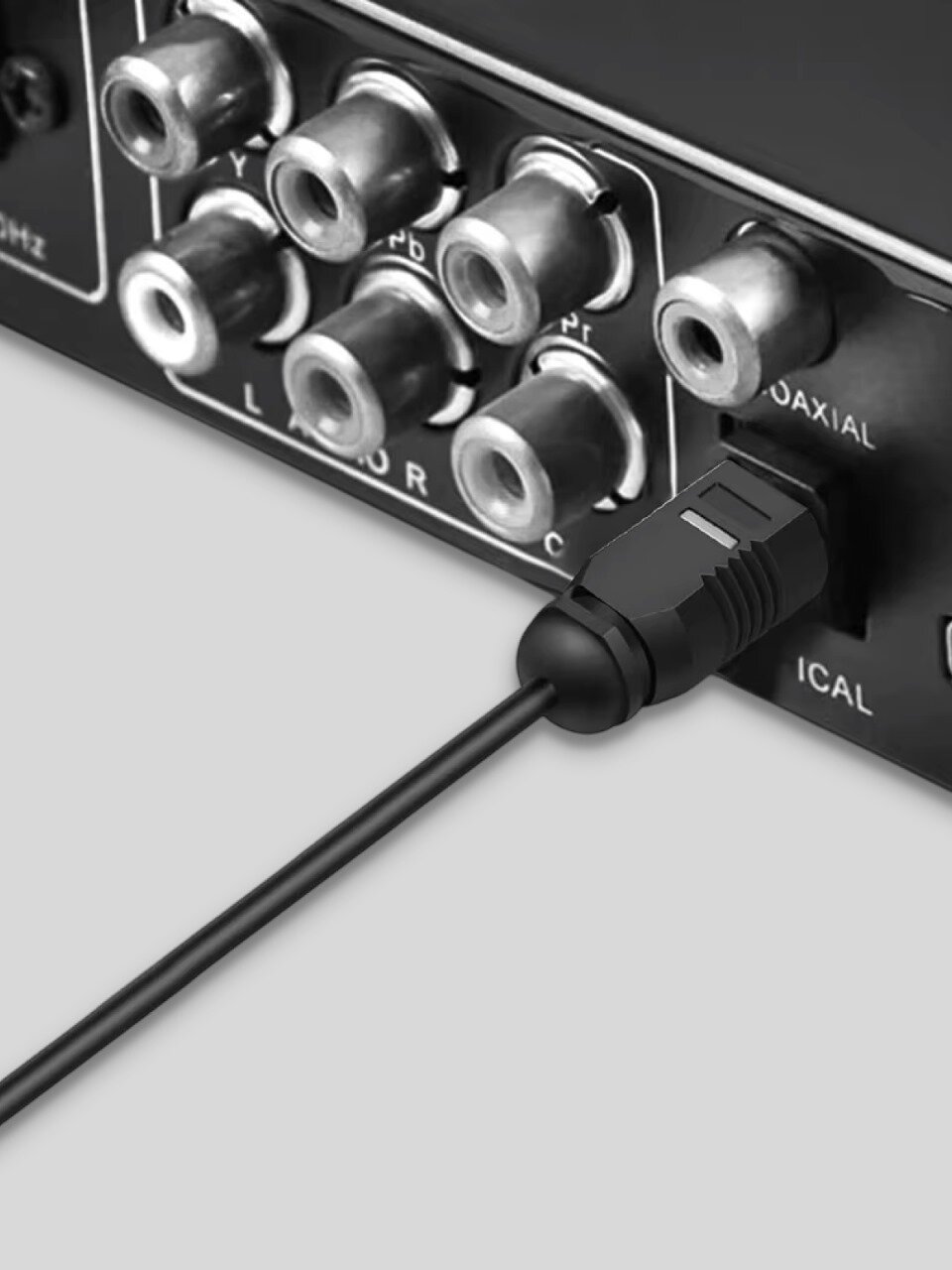 Кабель mini Toslink-Toslink 1 метр аудио для SPDIF разъема аудио цифровой — фото 1