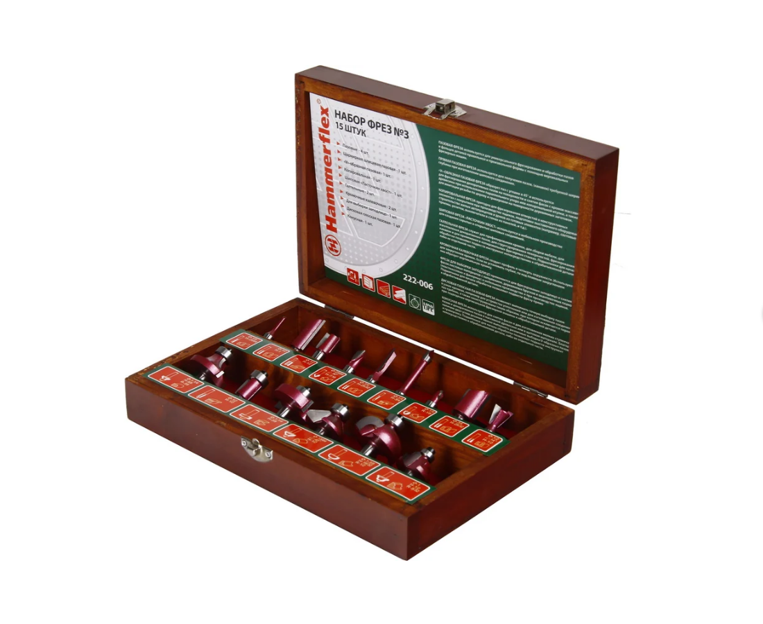 Набор фрез Hammer 222-006 №3
