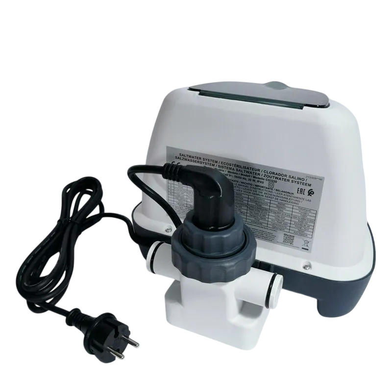 Хлоргенератор Intex 26662 для бассейна объёмом до 8,327 куб. м, хлор 2 гр./ ч, бело-серый — фото 1