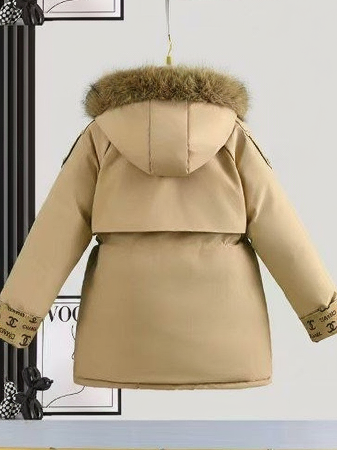 Куртка kurtka, размер 25, горчичный — фото 1