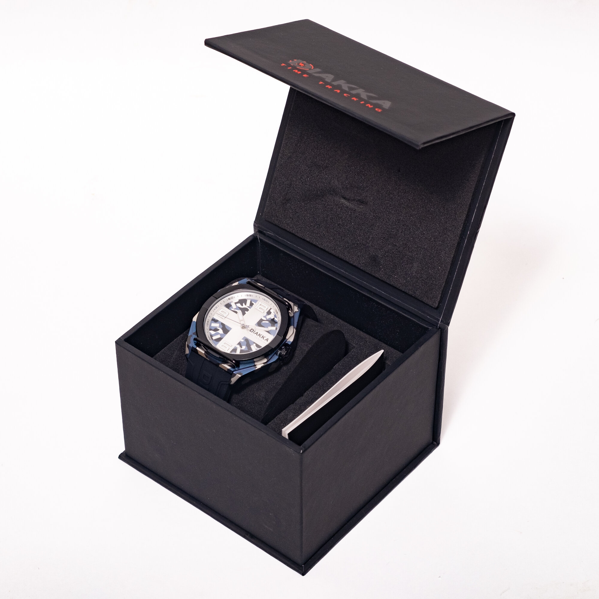 Наручные часы, черный/синий — фото 1