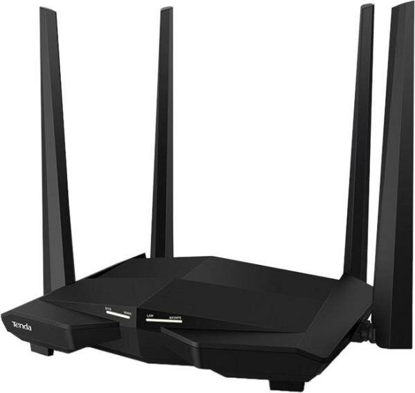 Беспроводной маршрутизатор Tenda AC10 802.11acbgn 867Mbps 5 ГГц 2.4 ГГц 4xLAN черный