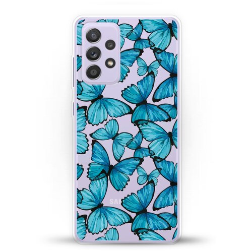 фото Силиконовый чехол бабочки на samsung galaxy a52 andy & paul