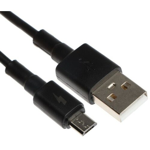 Кабель Exployd EX-K-1148, microUSB - USB, 2 А, 1 м, зарядка + передача данных, черный