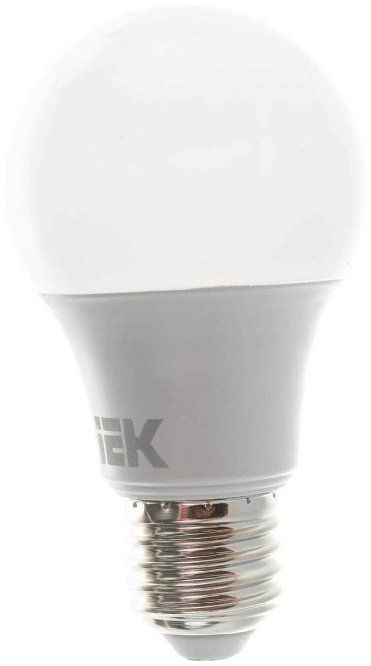Светодиодная лампа LED A60 шар 9Вт 230В 3000К E27 IEK - фотография № 10