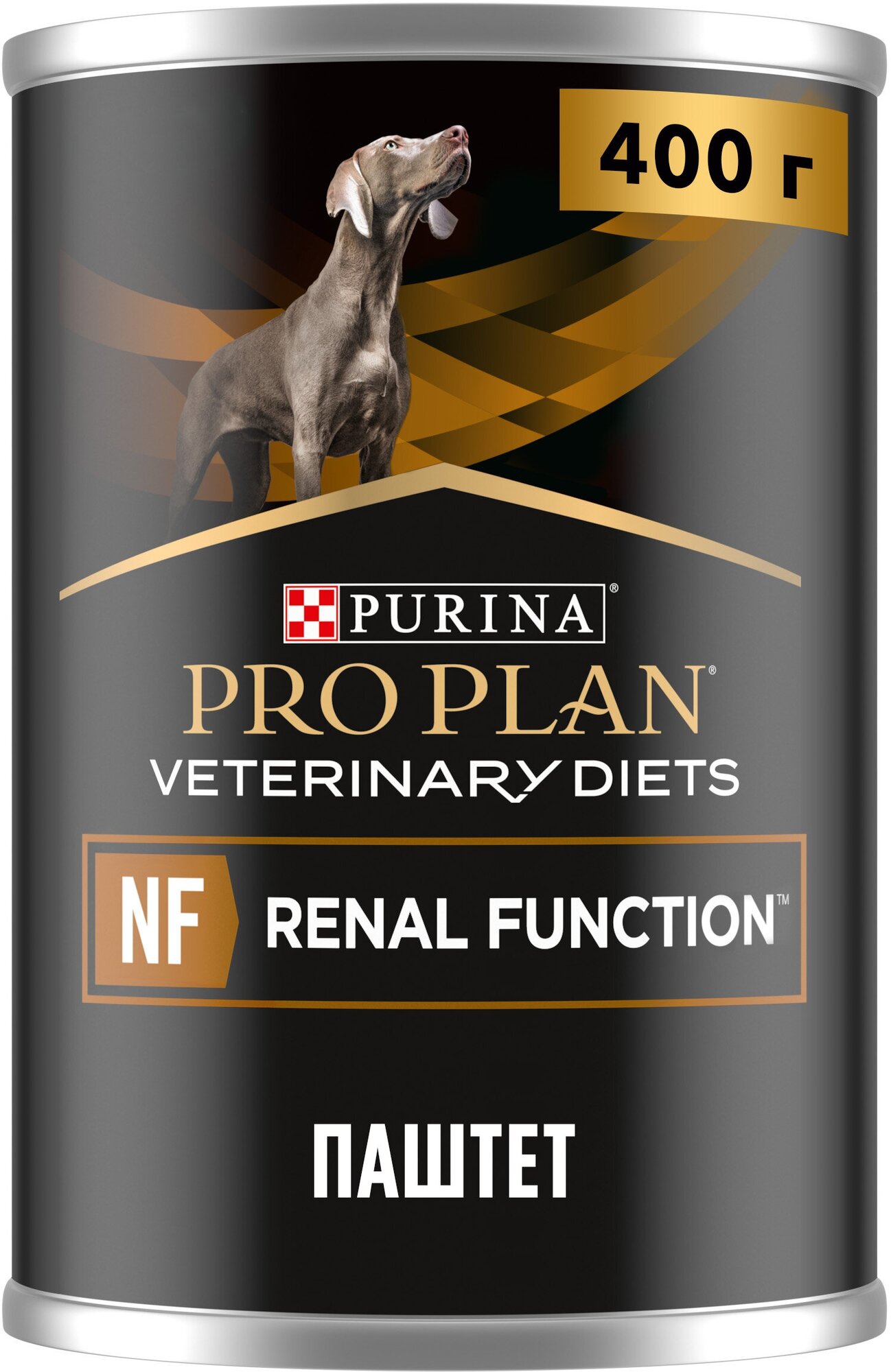 Влажный корм для собак диетический PRO PLAN® VETERINARY DIETS NF Renal Function при хронической почечной недостаточности, паштет, 400 г