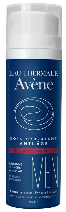 Avene Men Антивозрастная увлажняющая эмульсия для мужчин 50 мл