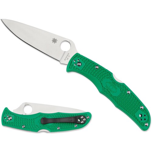 фото Складной нож spyderco endura 4 green c10fpgr