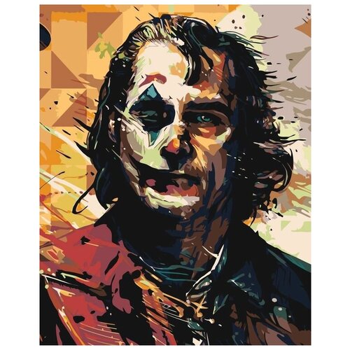 Джокер Абстракция Раскраска картина по номерам на холсте джокер портрет раскраска картина по номерам на холсте