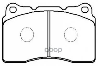 Колодки Тормозные Дисковые Mitsubishi: Lancer Evo 2003 On (Brembo) Volvo: S60r 05- HSB арт. HP8300