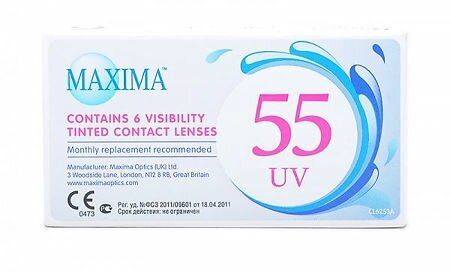 Линзы MAXIMA 55 UV №6 (-2,00)