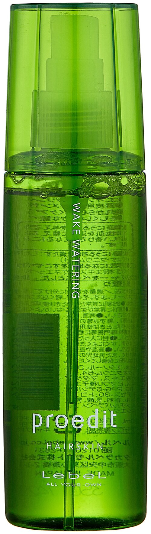 Lebel Cosmetics Hair Skin Relaxing Пробуждающий термальный лосьон для волос и кожи головы Wake Watering, 120 г, 120 мл, спрей