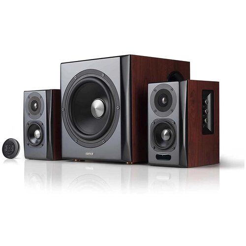 Edifier S350DB brown компьютерная акустика 2.1 компьютерная акустика edifier r1000t4 brown