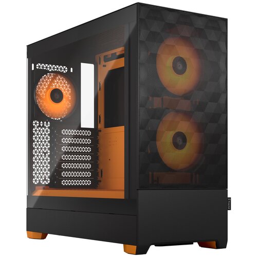 Компьютерный корпус Fractal Design Pop Air RGB оранжевый корпус fractal design core 1100 fd ca core 1100 bl черный