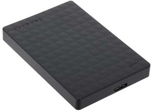 Внешний жесткий диск Seagate Expansion Portable, 2Тб, черный (STEA2000400)