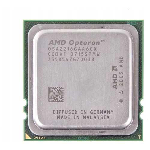Процессор AMD Opteron Dual Core 2216 Santa Rosa S1207 (Socket F),  2 x 2400 МГц, OEM