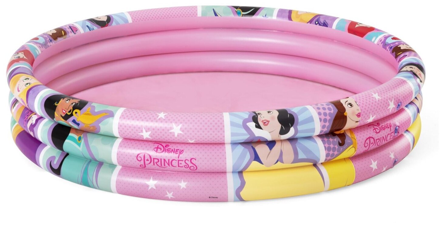 Детский надувной бассейн Bestway 91047 "Disney Princess" (122х25см) 2+