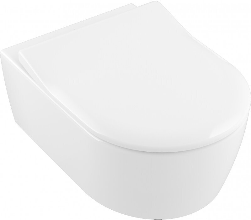 Подвесной унитаз Villeroy & Boch Avento с микролифтом, безободковый 5656RS01