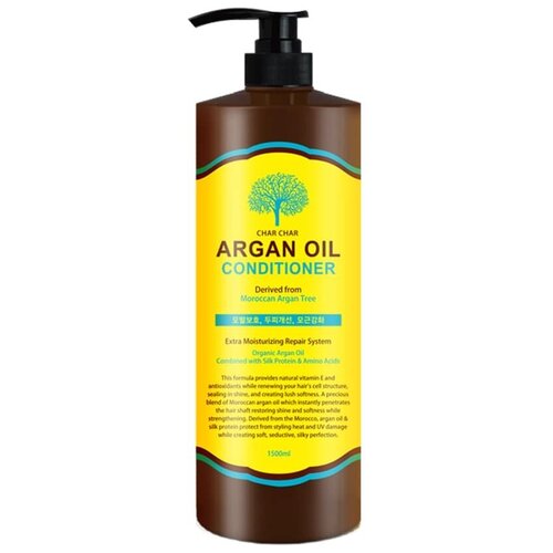 Char Char Кондиционер для волос Argan Oil Conditioner, 1500 мл