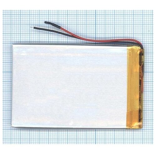 Аккумулятор универсальный 3x44x67 мм 3.8V 700mAh Li-Pol (2 Pin)