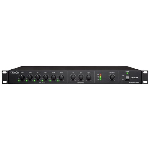 Denon DN-306X 6-канальный микшер denon dn 306x 6 канальный микшер