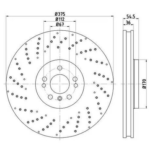 фото Тормозной диск textar 92279805