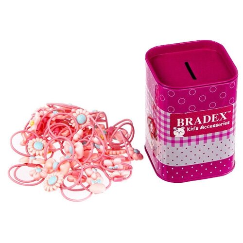 Резинка BRADEX AS AS 1054/1055 40 шт. розовый