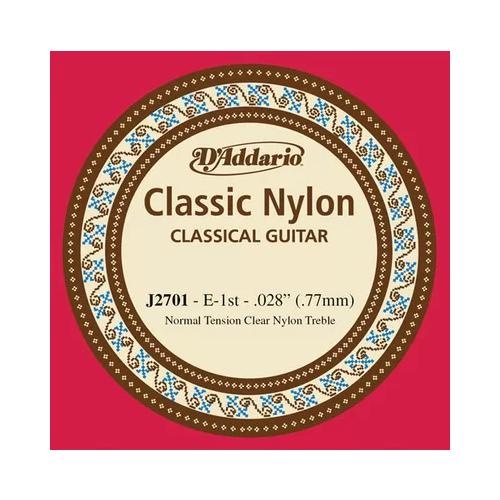 Струна одиночная №1 D'ADDARIO J2701