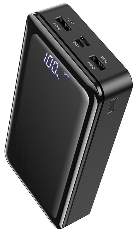 Портативный аккумулятор Borofone BJ8 Extreme 30000mAh, black