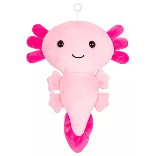 Мягкая игрушка Fancy Аксолотль, розовая, подарочная, в пакете (AKS0R) подарочная игрушка fancy моль розовая 20 см