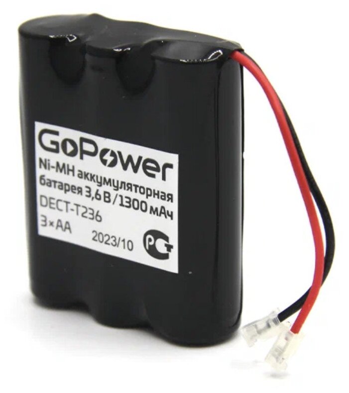 Аккумулятор GoPower T236 PC1 NI-MH 00-00015312