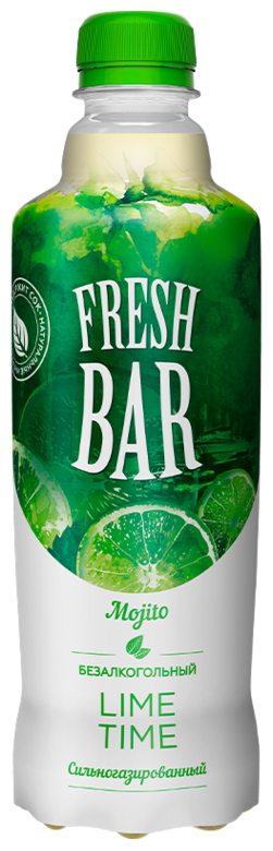 Газированный напиток Fresh Bar Mojito Lime time — купить в интернет ...