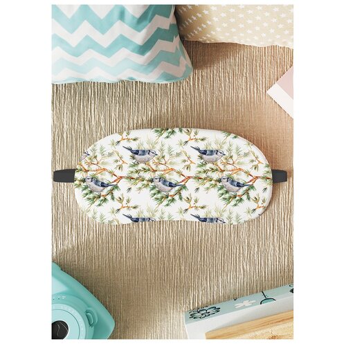 фото Маска для сна joyarty "птицы на ветке"