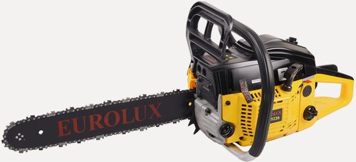 Изображение товара Бензопила Eurolux GS-5220 желто-черный