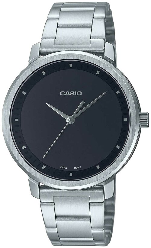 Наручные часы CASIO Collection, черный, серебряный