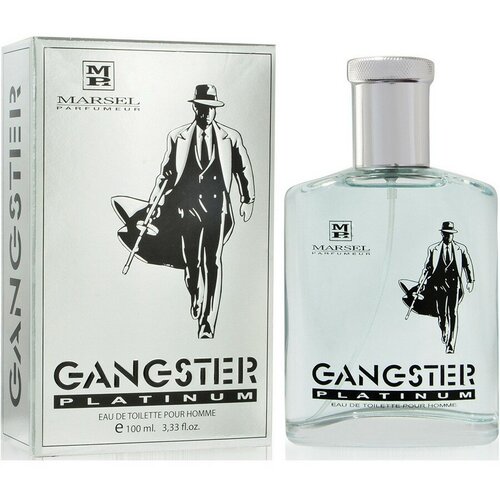 Туалетная вода мужская Marsel Gangster Platinum, 100мл