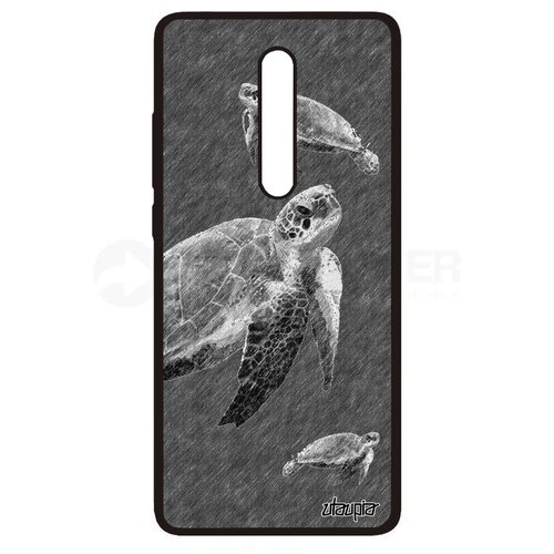 фото Чехол для телефонов mi 9t, "черепаха" слоновая наземная utaupia