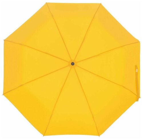 Зонт molti, автомат, 3 сложения, купол 97 см, желтый