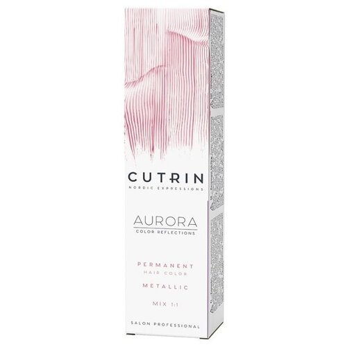 Крем-краска CUTRIN CUTRIN \ AURORA METALLICS для волос \ 8R жемчужный блонд, 36 х 60 мл