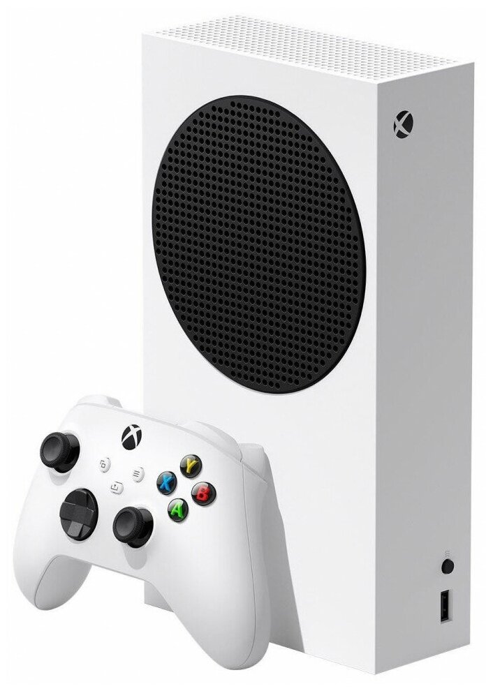 Игровая приставка Microsoft Xbox Series S 512 ГБ белый/черный