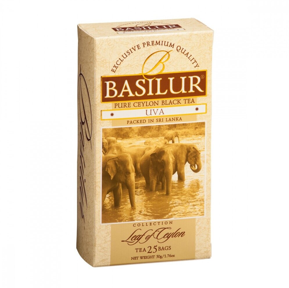 Чай черный Basilur Uva OP Лист Цейлона в пакетиках, 100х2 г - фото №5