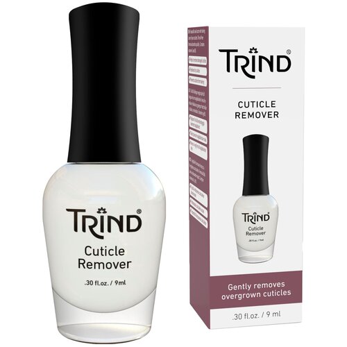 Trind Средство для удаления кутикул Cuticle Remover, 9 мл гели для кутикулы trind средство для удаления кутикул