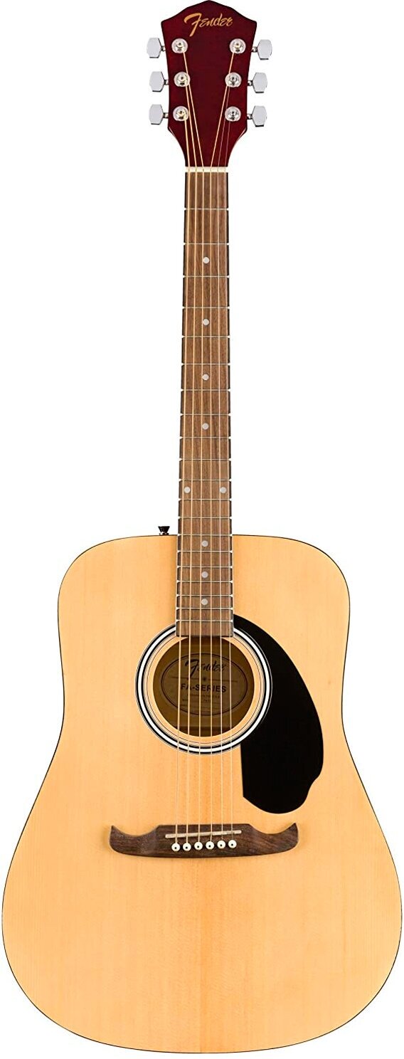 FENDER FA-125 Dreadnought Walnut акустическая гитара, в комплекте чехол.