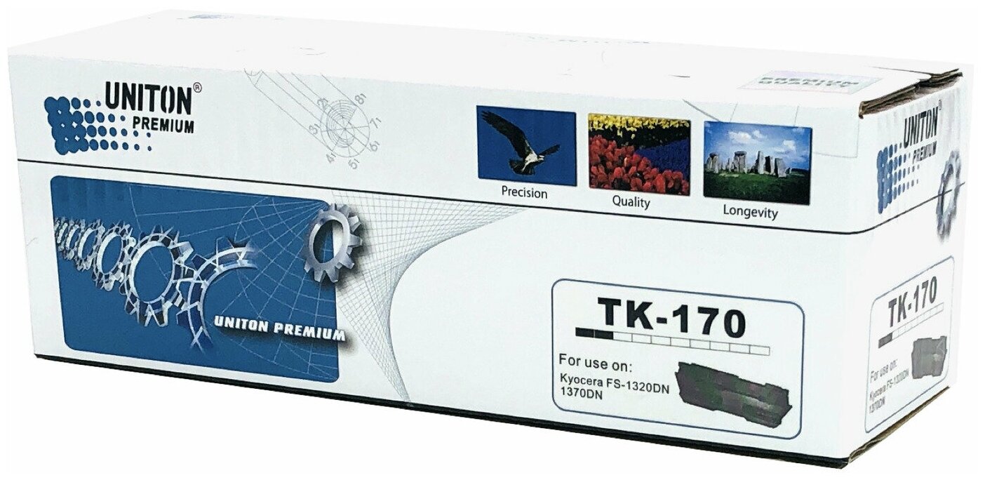 Тонер-картридж для (TK- 170) KYOCERA FS-1320D/1370DN (7,2K,UED-01 TOMOEGAWA) UNITON Premium