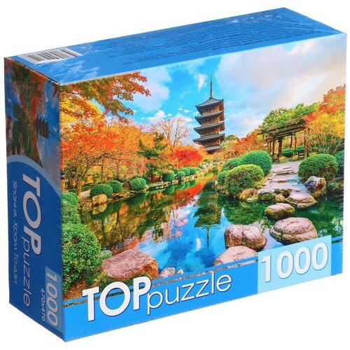 Пазл TOP Puzzle 1000 деталей: Япония Храм То-Дзи puzzle пагода ясака киото япония 1000 деталей