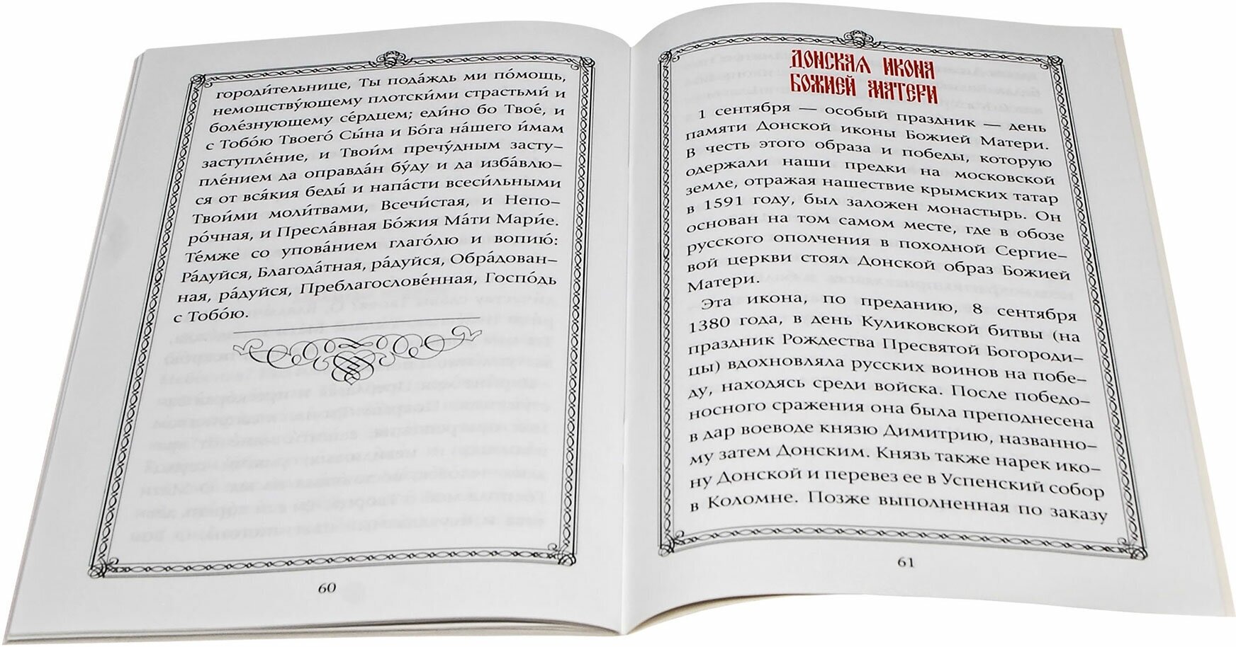 Служба и Акафист Пресвятой Богородице в честь иконы Ея Донская. - фото №5